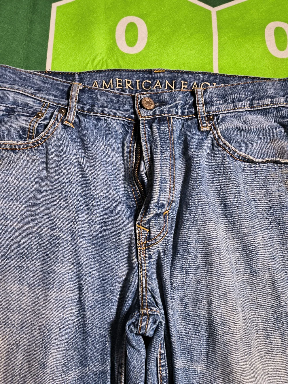 American Eagle Low Loose Jeans 32x29 Baggy Boyfriend Denim Tagged 32x32